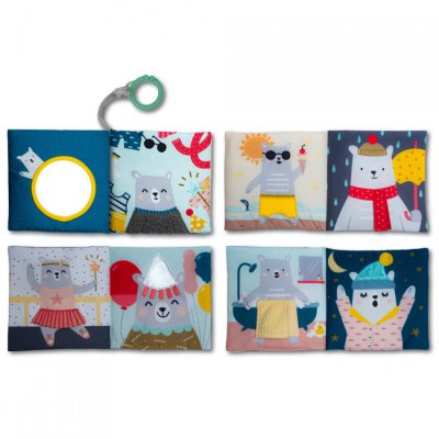 TAF Toys Knížka s aktivitami - What Does Paul Wear - obrázek