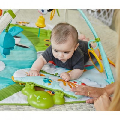 Tiny Love hrací deka s hrazdou Gymini Kick & Play Tiny Farm - obrázek