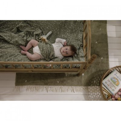 Little Dutch chrastící kytička Květiny a motýli - Žlutá - obrázek