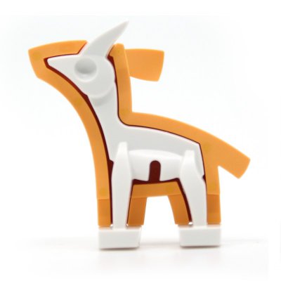Half Toys magnetická skládací hračka Baby Antilopa - obrázek