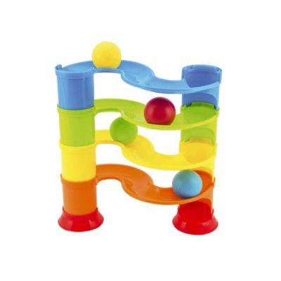 Teddies kuličková dráha plast 4 patra s kulačkami