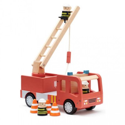 Kids Concept dřevěný hasičský náklaďák Aiden - obrázek