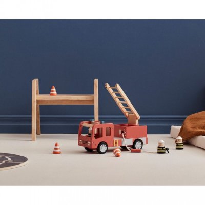 Kids Concept dřevěný hasičský náklaďák Aiden - obrázek