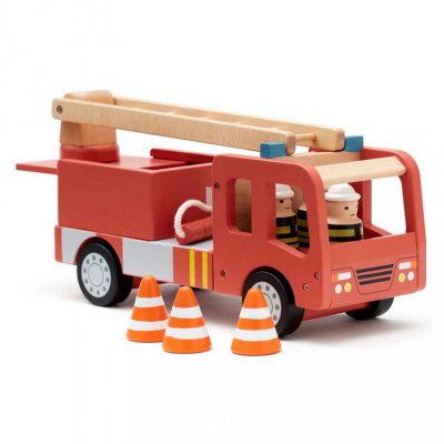 Kids Concept dřevěný hasičský náklaďák Aiden