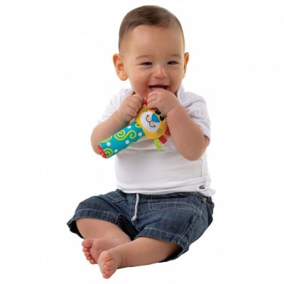 Playgro pískátko - Lvíček - obrázek