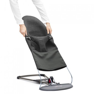 BabyBjörn potah na lehátko Bouncer Bliss 3D Jersey - Charcoal Grey