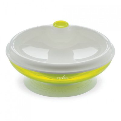 Nuvita termo miska s přísavkou - Pastel Pink - obrázek