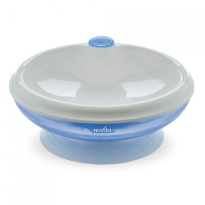 Nuvita termo miska s přísavkou - Pastel Pink