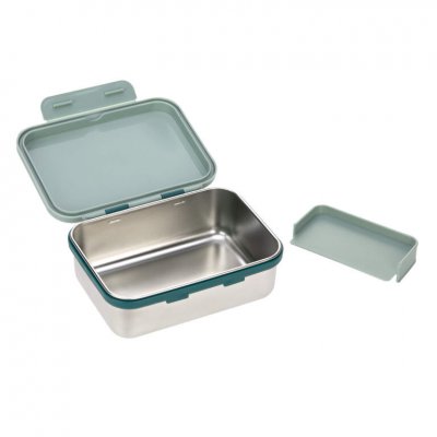 Lässig svačinový box Lunchbox Stainless Steel Adventure - Bus - obrázek