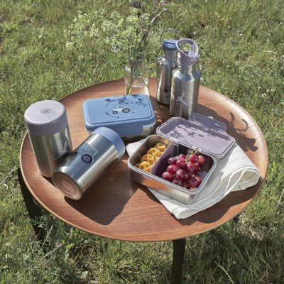 Lässig svačinový box Lunchbox Stainless Steel Adventure - Bus - obrázek