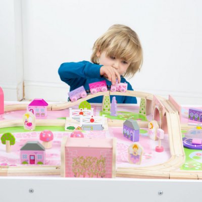 Bigjigs Rail stolní vláčkodráha - Magical - obrázek