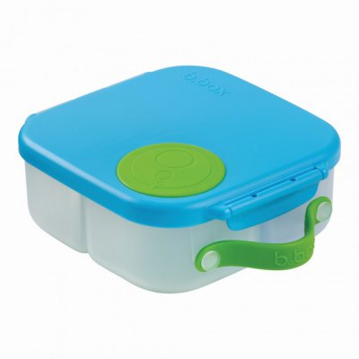 b.box svačinový box střední - Modrý/zelený