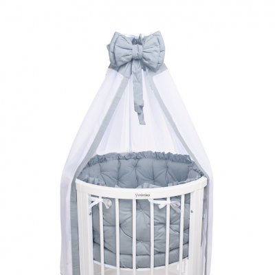 Mimiko set ložního prádla Premium - Šedá