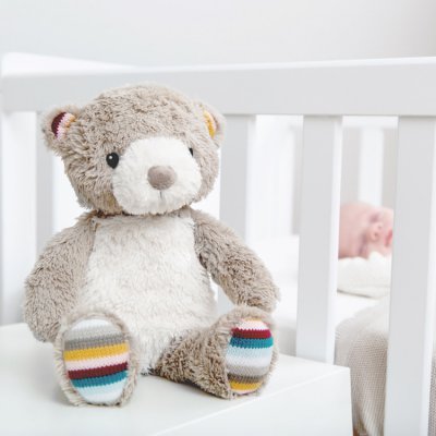 Zazu šumící zvířátko s nočním světlem a hlasovým rekordérem - Medvídek Bruno - obrázek