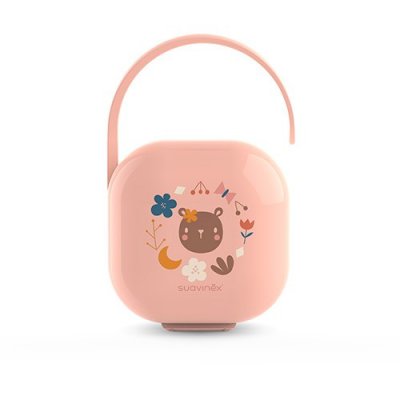 Suavinex Forest krabička na dudlík - Krémová