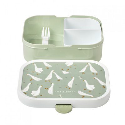 Little Dutch svačinový set (láhev 400 ml + box) - Husa - obrázek