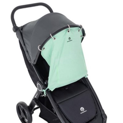 Petite&Mars Shady clona sluneční do kočárku - Mint Green - obrázek