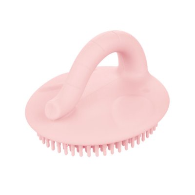 Canpol babies silikonový koupelový kartáč - Růžový