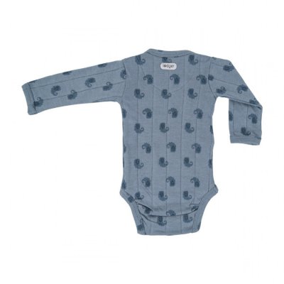 Lodger Romper Long Sleeves Flame Tribe Ocean - Vel. 74 - obrázek