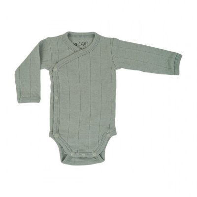Lodger Romper Long Sleeves Tribe Silt Green - Vel. 74