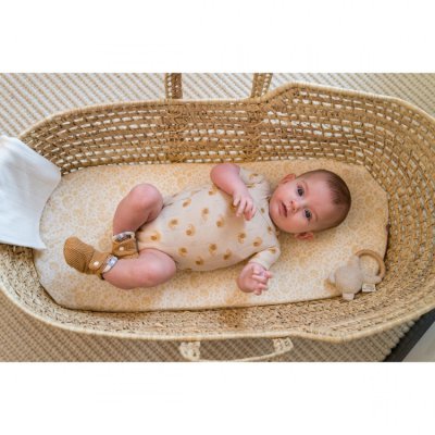 Lodger Romper Short Sleeves Flame Tribe Birch - Vel. 62 - obrázek