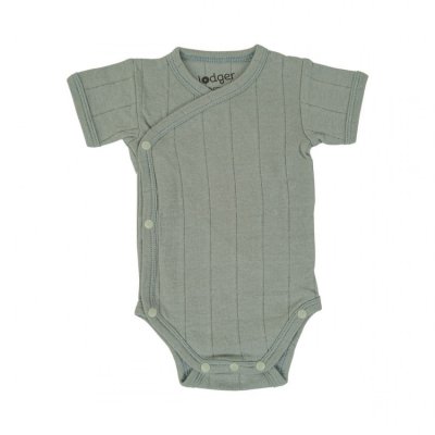 Lodger Romper Short Sleeves Tribe Silt Green - Vel. 80