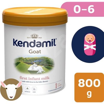 Kendamil kojenecké kozí mléko 1 DHA+ - 800 g