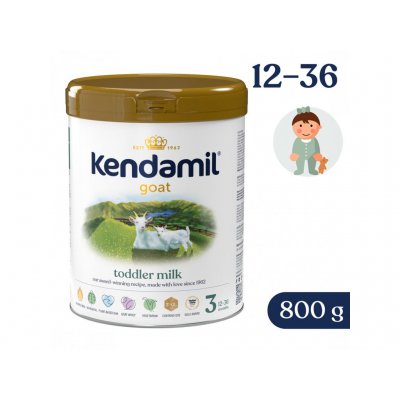 Kendamil batolecí kozí mléko 3 DHA+ - 800 g