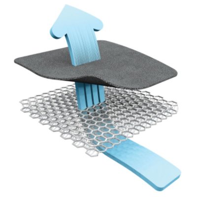 AeroMoov vložka do autosedačky uni 15 - 36 kg  - Antracit - obrázek