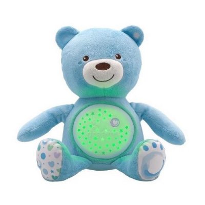 Chicco medvídek s projektorem - Modrý