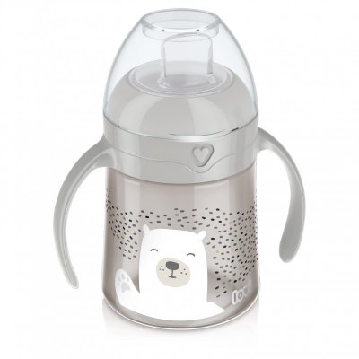 Lovi hrníček tréninkový Buddy Bear - 150 ml, 6 m+