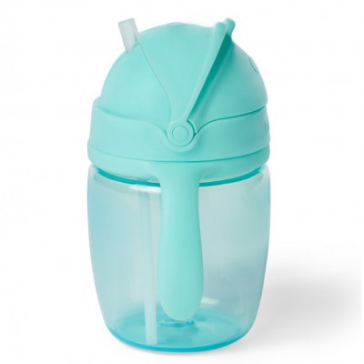 Skip Hop Sip-to-Straw rostoucí hrnek - Teal - obrázek
