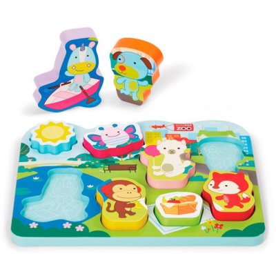 Skip Hop Zoo puzzle vkládací - Park Pals