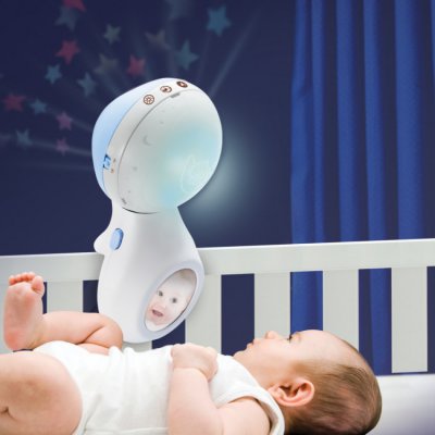 Infantino Hudební kolotoč s projekcí 3v1 - Modrý - obrázek