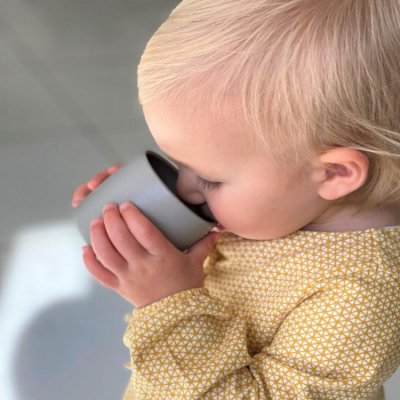 Minikoioi hrnek silikonový mini - Grey - obrázek