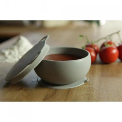 Minikoioi miska silikonová s přísavkou - River Green - obrázek