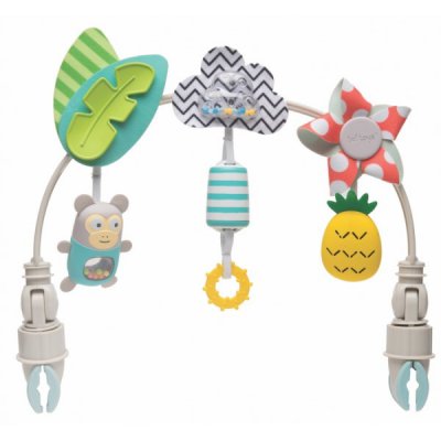 TAF Toys Hrazdička na kočárek - Tropický orchestr