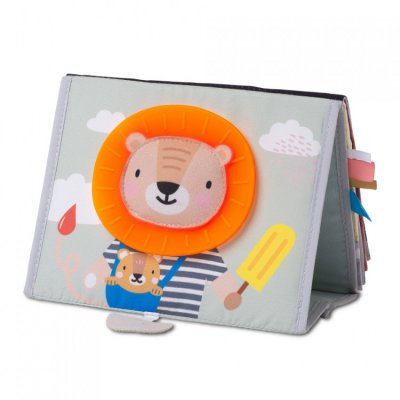 TAF Toys Knížka pro hru na bříšku - Savana