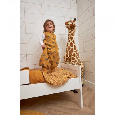 Meyco spací vak Jumper - Zebra animal honey gold, vel. 104 - obrázek