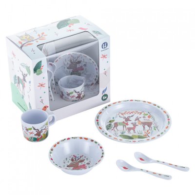 Petite&Mars sada pohádkového nádobí  - Jelen - obrázek