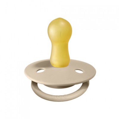 BIBS De Lux dudlíky z přírodního kaučuku noční vel. 2 - Sage/Cloud - obrázek