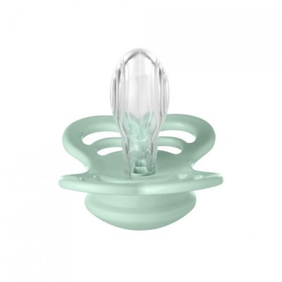 BIBS Supreme dudlíky ze silikonu vel. 1 - Nordic Mint/Island Sea - obrázek