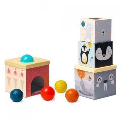 TAF Toys Sada kostek a míčků Severní pól