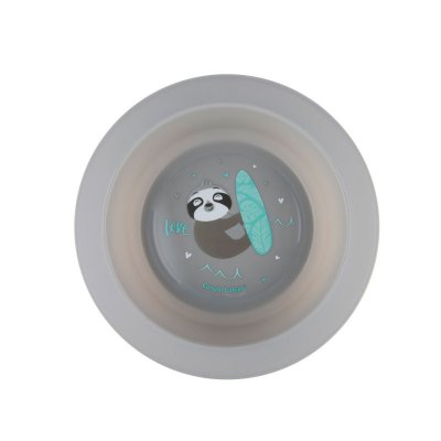 Canpol babies jídelní sada Exotic Animals 2 ks - Šedá - obrázek