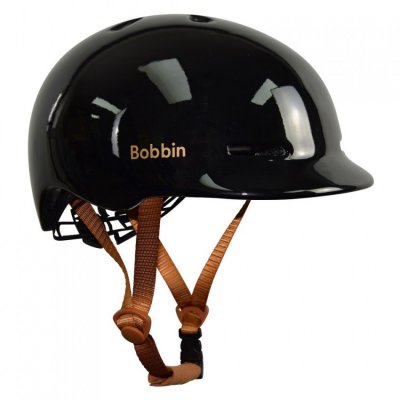 Bobbin helma Metric  - Gloss black, one size