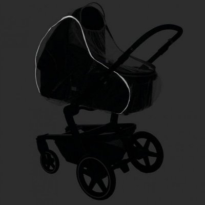 Diago pláštěnka na kočárek s reflexními prvky 2v1 Premium - obrázek