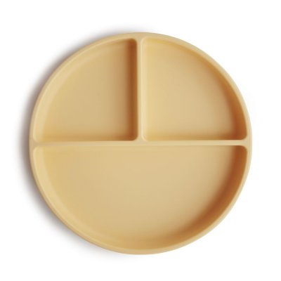 Mushie silikonový talíř s přísavkou - Daffodil
