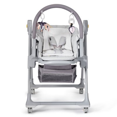 Kinderkraft Select Lastree Jídelní židlička Premium - Grey - obrázek