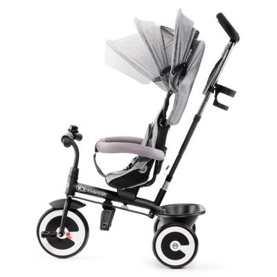 Kinderkraft trojkolka Aston - Grey - obrázek
