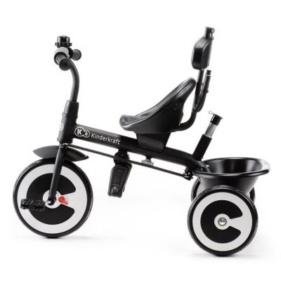 Kinderkraft trojkolka Aston - Grey - obrázek